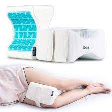 Elviros Memory Foam Knee Pillow Knee Pillow Side Sleeper Pillow Leg Pillow
