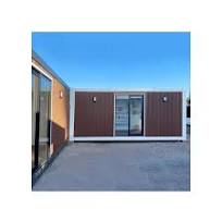 ODM OEM Luxury 20ft Container Modern Style Modular Glass Wooden Tiny  Houseprefab Living Container Home