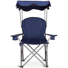 Portable Folding Beach Canopy Chair With Cup Holders Folding Beach Chair Beach Canopy Heavy Duty Camping Chair