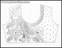 Hand Embroidery Designs For Blouse How To Draw Blouse Designs Patterns For E Hand Embroidery Designs Hand Embroidery Design Patterns Handwork Embroidery Design