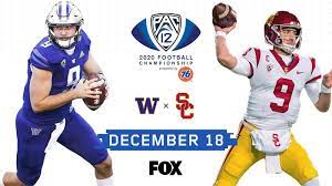 Washington To Face Usc In 2020 Pac 12 Football Championship Game Presented By 76 Pac 12