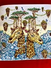 If you're older than about 10, you might not admit to everyone that you like to color. Geomorphia Heads Above The Clouds Such A Fun Picture By Mcm Coloring Book Art Animorphia Coloring Coloring Books