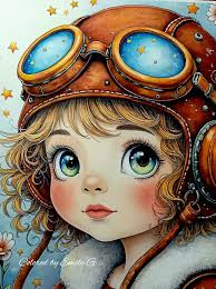 Adult coloring with various art supplies