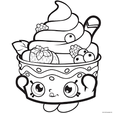 Shopkins coloring pages cupcake queen. Shopkins Images Coloring Pages Novocom Top