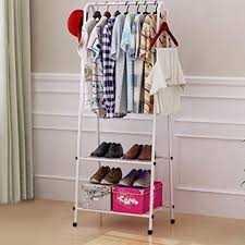 Set of large rose ceramic coat hangers pink white. Quieting Clothes Rail Rack Garment Dress Hanging Coat Hat Display Stand Shoe Rack Storage Shelf White Buy Online In Aruba At Aruba Desertcart Com Productid 79084001