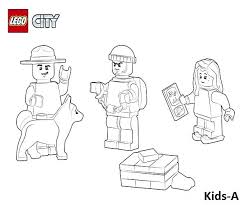 Lego City Ausmalbilder Ausmalen Lego