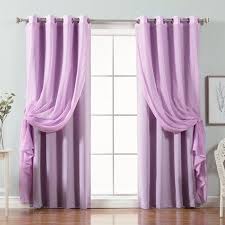 Best Home Fashion Color Mix Match Curtain Panels Set Of 4 Walmart Com Curtains Panel Curtains House Styles