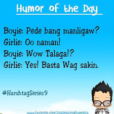 Phone na nokia = paano na kaya (by bugoy) mama, para taxi. Funny Pickup Lines Knock Knock Jokes Tagalog