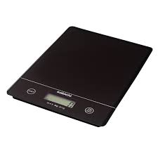 A kitchen weighing scale is a machine that measures the exact amount of the ingredient. Sabichi Black Digital Kitchen Scales 490718 Ideal World