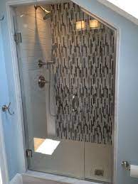 This Is The Under The Stair Shower Bathroom Under Stairs Glass Shower Doors Under Stairs