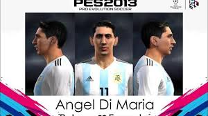 The psg boss then pulled di maria from the field and escorted him back to the dressing room, seemingly to tell the argentina. Pes 2013 Faces Angel Di Maria Argentina Kazemario Evolution