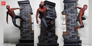 Download or buy, then render or print from the shops or marketplaces. Mito3d Spiderman Figure 3d Print Models