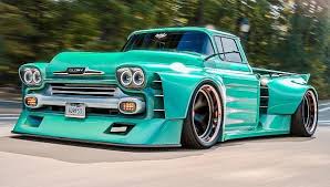 Image result for Green 1958 Truck