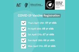 We'll ask some questions to determine when you are eligible to receive a vaccination. Hse Invites People Aged 65 69 To Register For Their Covid 19 Astrazeneca Vaccine Saolta University Health Care Group