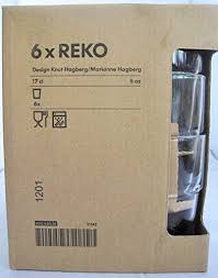 Ikea Reko Clear Glass 6 Oz Juice Glasses Set Of 6 Ikea Http Www Amazon Com Dp B00nddamf4 Ref Cm Sw R Pi Dp Xzocub17x107t Clear Glass Juice Glasses Glass