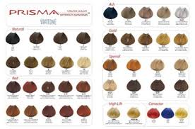 Vivitone Prisma Colorchart Hair Dye Permanent