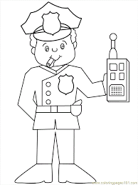 Free printable policeman coloring pages for kids. Free Kids Police Officer Coloring Pages Coloring Home