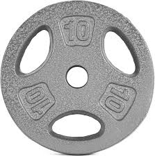 An olympic barbell is one that you will find at most competitions and heavy weight lifting meets as these are the bars that can handle lots of weight without bending unlike the standard bars. Amazon Com Cap Barbell Standard 1 Inch Grip Weight Plates Single Gray 10 Pound Arm Exercise Machines Sports Outdoors