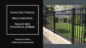 Bambu anyam terhubung ke dinding solid dengan mudah. Dijamin Berkualitas 0822 5760 0433 Ahad Bengkel Pagar Jember Home Facebook
