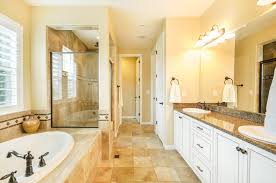 If your master bathroom is not that spacious, you can create the illusion of space by painting the walls in soft and muted colors. Remodel Ideas With Master Bathroom Ideas Modern Bathroom Interior Design Ideas Home Improvement Ideas