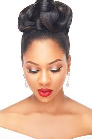 42 Black Women Wedding Hairstyles That Full Of Style Wedding Forward Black Wedding Hairstyles Black Bridesmaids Hairstyles Natural Hair Styles