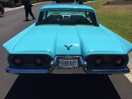 Image result for Monarch Blue 1958 Thunderbird