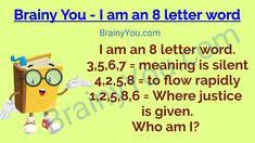 There are tons of free puzzles you can choose from and still you are able to add word search words or modify the list. 8 English Word Riddles Who Am I Ideas Word Riddles English Words Riddles