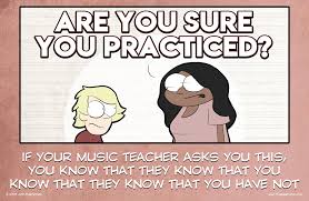 Are You Sure You Practiced Music Jokes Music Humor Tone Deaf Comics