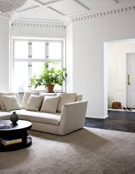 Carry the shade down to picture rail level to create a cohesive feel, and pick a light but warmer tone for the walls. The Best White Shade To Decorate Living Room Colour Room Ideas