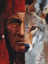 The Gratitude of the Wolf Long ago, there was a Brave who was in prayer to  the Great Spirit. His heart was so heavy in sorrow because of a great  winter famine