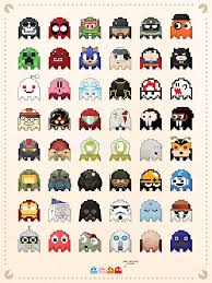 Pacman Ghosts By Ryan Coleman Pacman Ghost Pixel Art Game Character