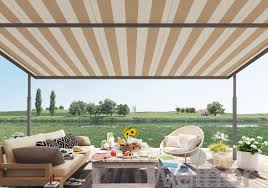 Pergola markise plaza viva weinor www triumph terrassendach de. Plaza Viva The Weinor Textile Pergola Awning