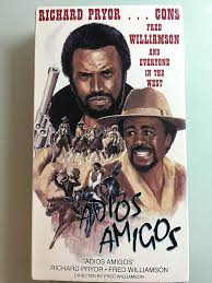 Amazon.com: Adios Amigos [VHS] : Fred Williamson, Richard Pryor, James  Brown, Robert Phillips, Mike Henry, Suhaila Farhat, Victoria Jee, Lynn  Jackson, Heidi Dobbs, Liz Treadwell, Joy Lober, The Ink Spots, Anthony R.