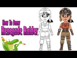Step by step drawing tutorial on how to draw renegade raider from fortnite. How To Draw Renegade Raider Step By Step Fortnite Netlab