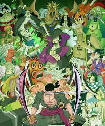 20 Years Of Villains Credit To Granetdud From Reddit Anime Devian Art One Piece Anime
