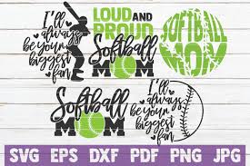 Download Softball Mom Svg Bundle Svg Cut Files By Mintymarshmallows Thehungryjpeg Com