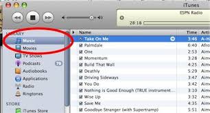 Select Music In Itunes Iphone Info Itunes