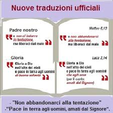 Fa che vediamo il tuo amore. Padre Nostro E Gloria A Dio Nuova Versione Tropeaedintorni It