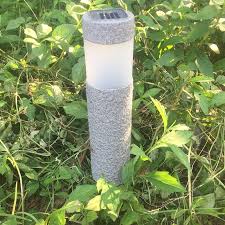 8 pack solar pathway lights outdoor garden led bollard pillar light garden edge. Wholesale Outdoor Yard Garden Lawn Solar Power Stone Pillar Led Decoration Lights White Light From China
