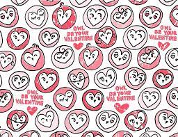 Unique wrapping paper from independent artists. Printable Valentine Owl Wrap So Cute Valentines Gift Wrap Owl Valentines Valentines Printables Free