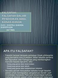 Looking to download safe free latest software now. Falsafah Falsafah Dalam Pendidikan Awal Kanak Kanak