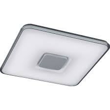 Anten led deckenleuchte dimmbar mit fernbedienung, 36w rgb deckenlampe mit 7 lichtfarben, 3 farbtemperaturen, memoryfunktion, sternenhimmel, ø40cm flimmerfrei leuchte für kinderzimmer küche wohnzimmer: Trio Led Deckenleuchte Mit Fernbedienung Eek A Kaufen Bei Obi