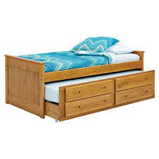 Queen captains bed, how to find more room in your bedroom. Solid Wood Heartland Captains Bed With Trundle More Than A Furniture Store