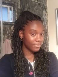 Beach hair braiding services with color options