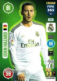 Eden hazard hangi mevkide oynuyor? Card 197 Eden Hazard Panini Fifa 365 2020 2021 Adrenalyn Xl Laststicker Com