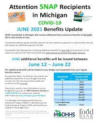 Call customer service immediately if your michigan bridge card is lost or stolen or if you believe someone else knows your secret pin. Snap Outreach At Food Bank Council Of Michigan Home Facebook