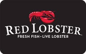 Red lobster $25 (email delivery): Red Lobster Gift Card Giftcards Com Official