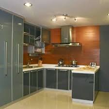 Do send us your entries if you have a photo of any kitchen design made in a small space, which made you say wow. Plywood L Shaped Modular Kitchen Fast Track Furniture Interiors India Private Limited Id 19922228962