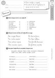 Dans le premier exercice, il faudra être capable de déterminer si un mot est un adjectif qualificatif ou un nom commun. Exercice Adjectif Ce2 Imprimer Gratuit Ce2 L Adjectif Grammaire