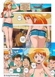 One Piece Nami hentai manga double trouble
